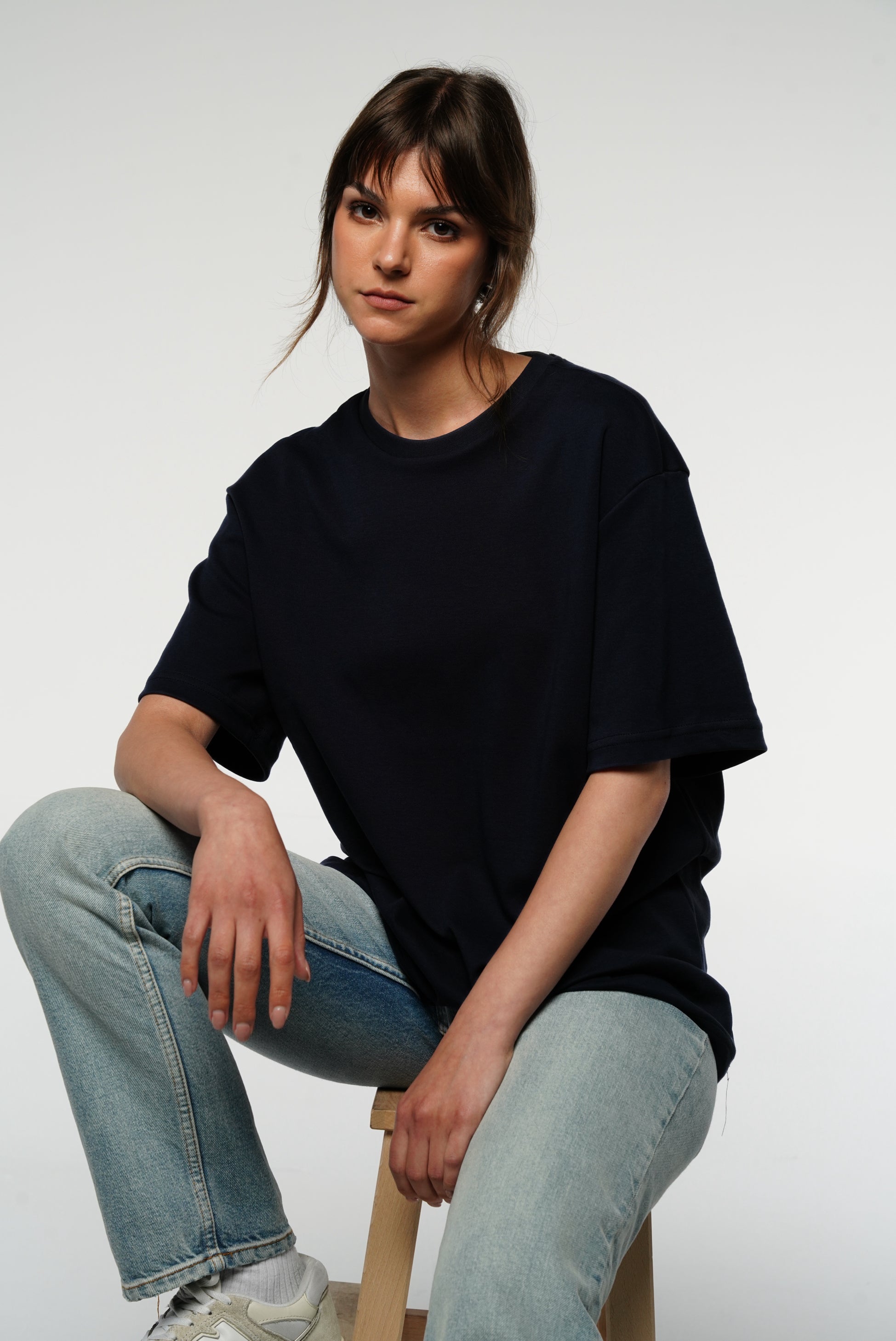 Oversized Heavyweight T-Shirt / Black