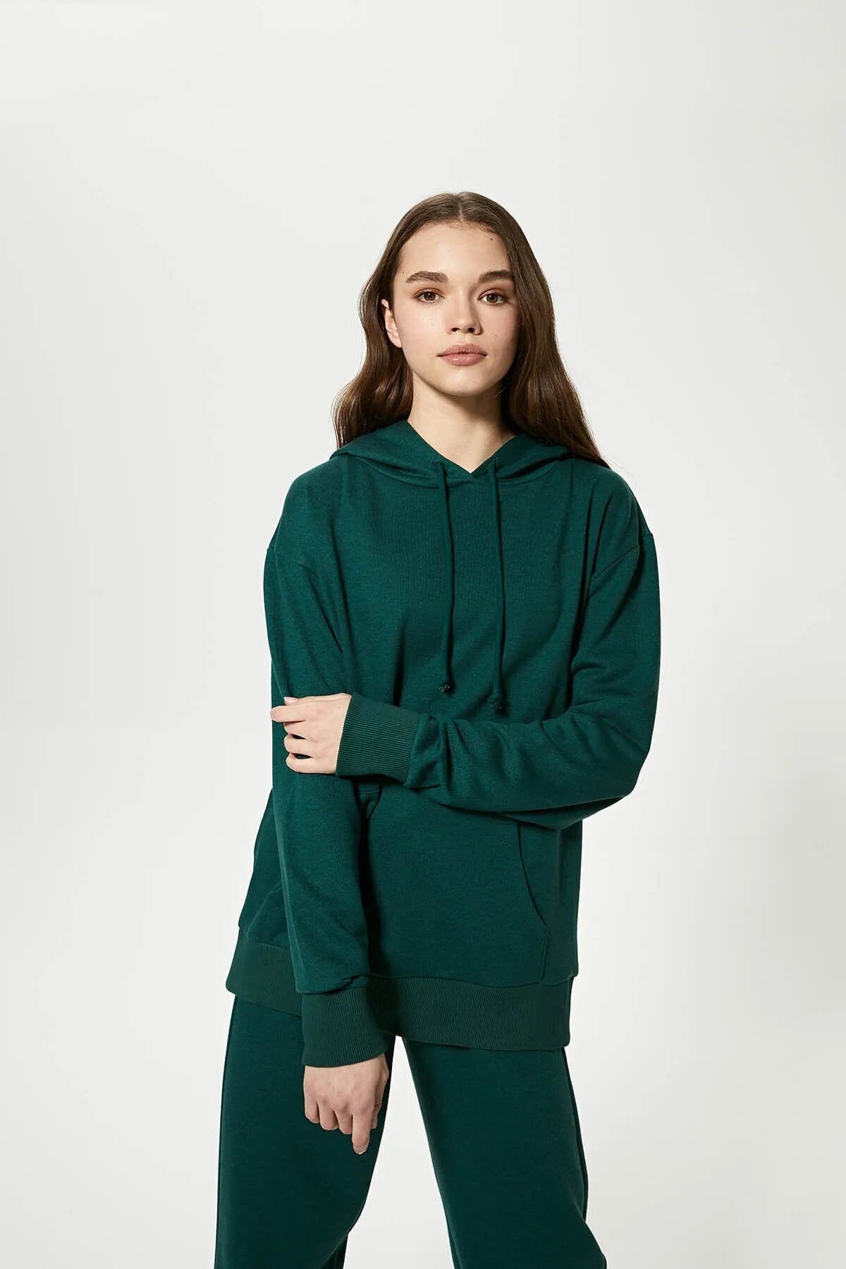 Hoodie / Forest Green