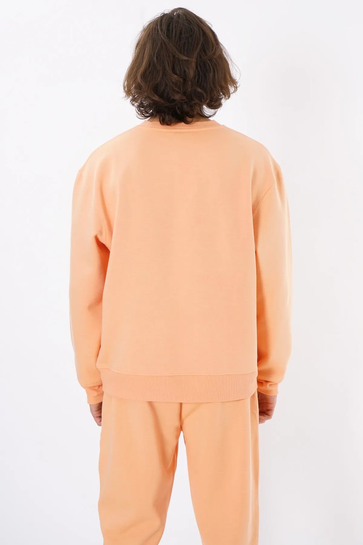 Oversized Crewneck Sweatshirt / Apricot
