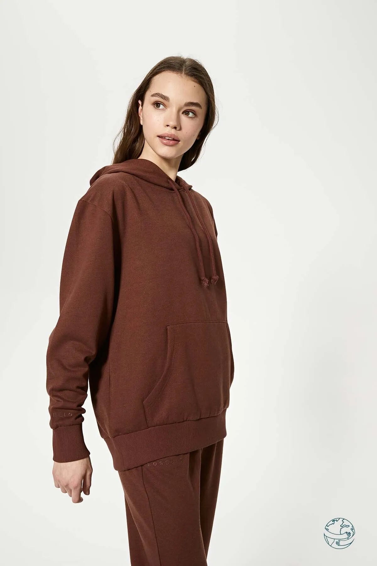 Hoodie / Mountain Brown