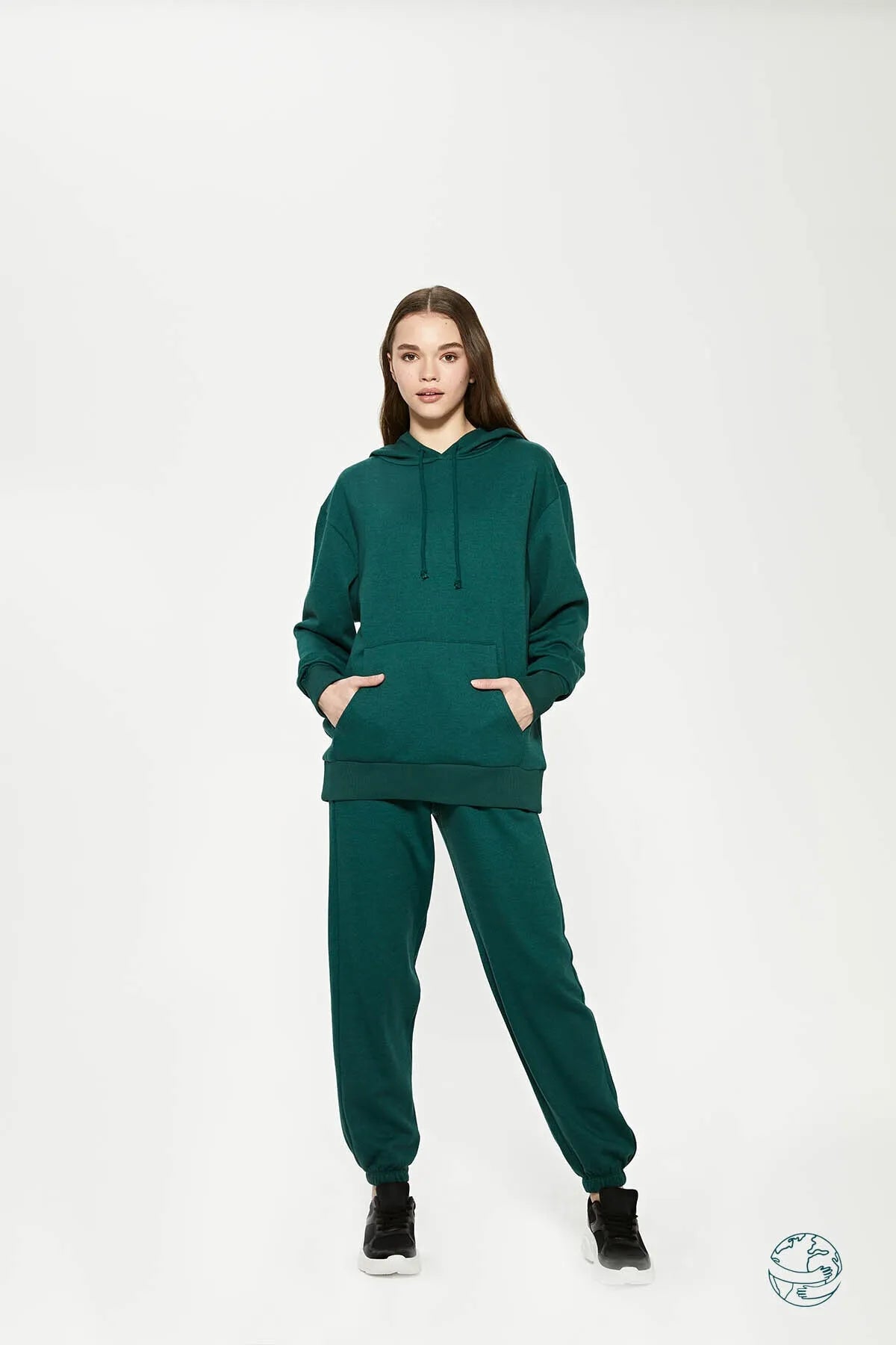 Hoodie / Forest Green