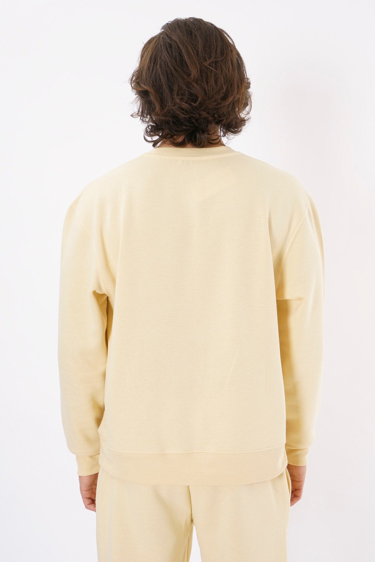 Oversized Crewneck Sweatshirt / Lemon