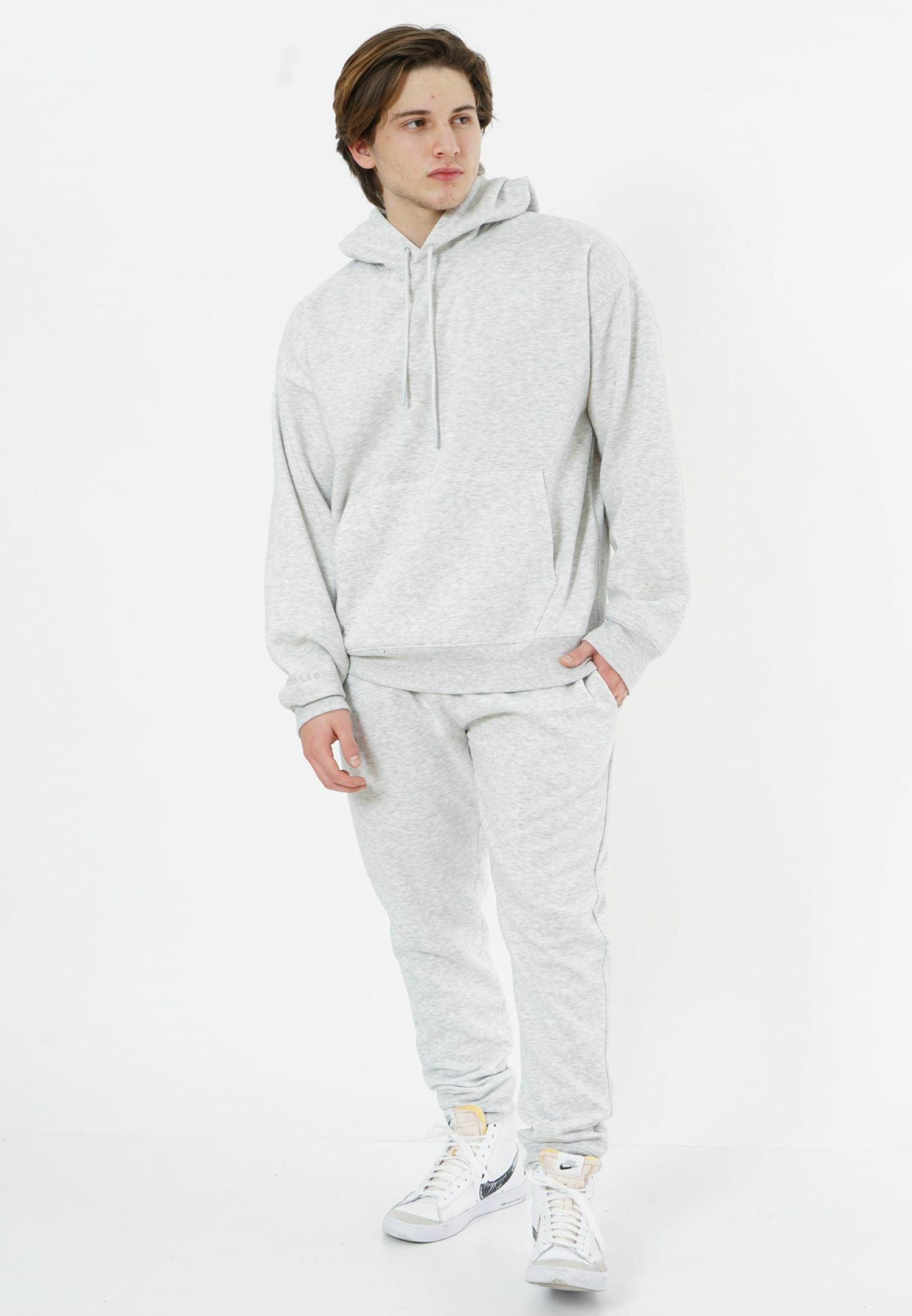 Pantalones deportivos extragrandes Luxe para mujer - Beige