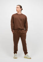Pantalones deportivos extragrandes Luxe para mujer - Beige