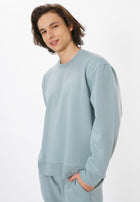 Oversized Crewneck Sweatshirt / Sage Green