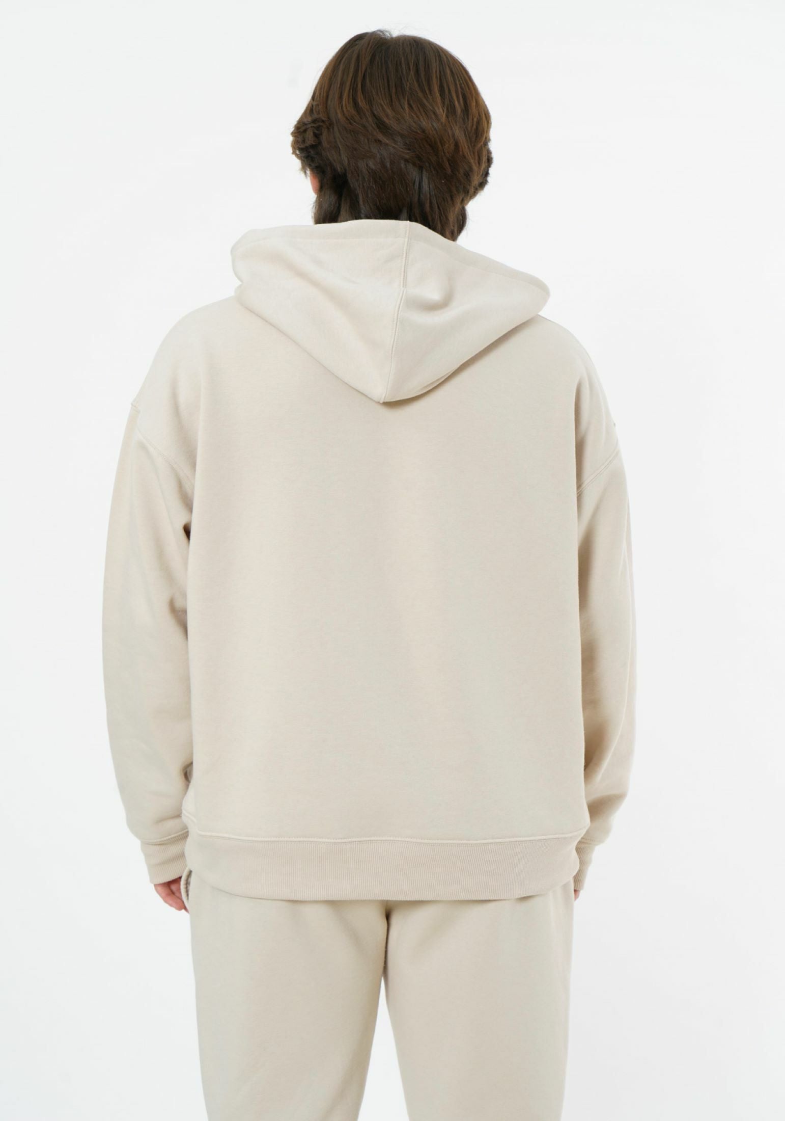 Sudadera con capucha extragrande Elevate - Gris aireado