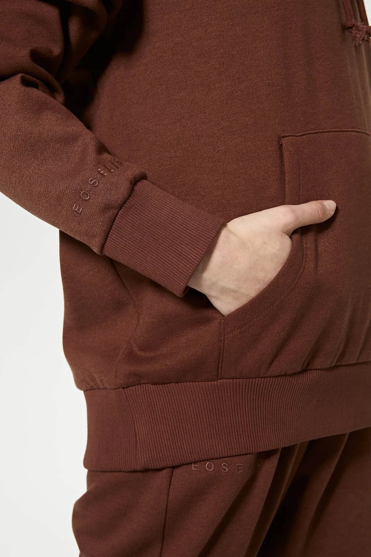 Hoodie / Mountain Brown