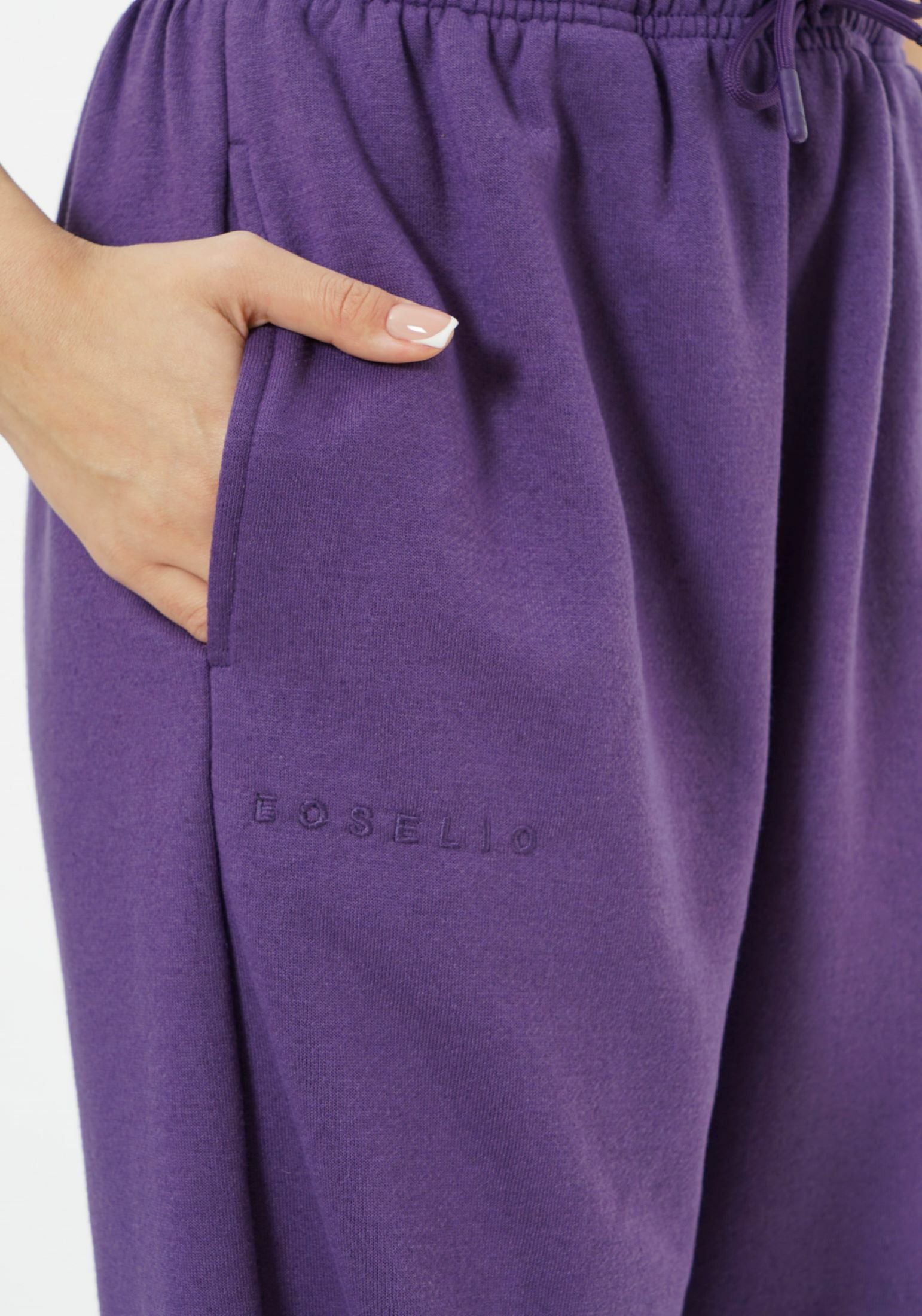 Oversized Sweatpants for Women / Violet