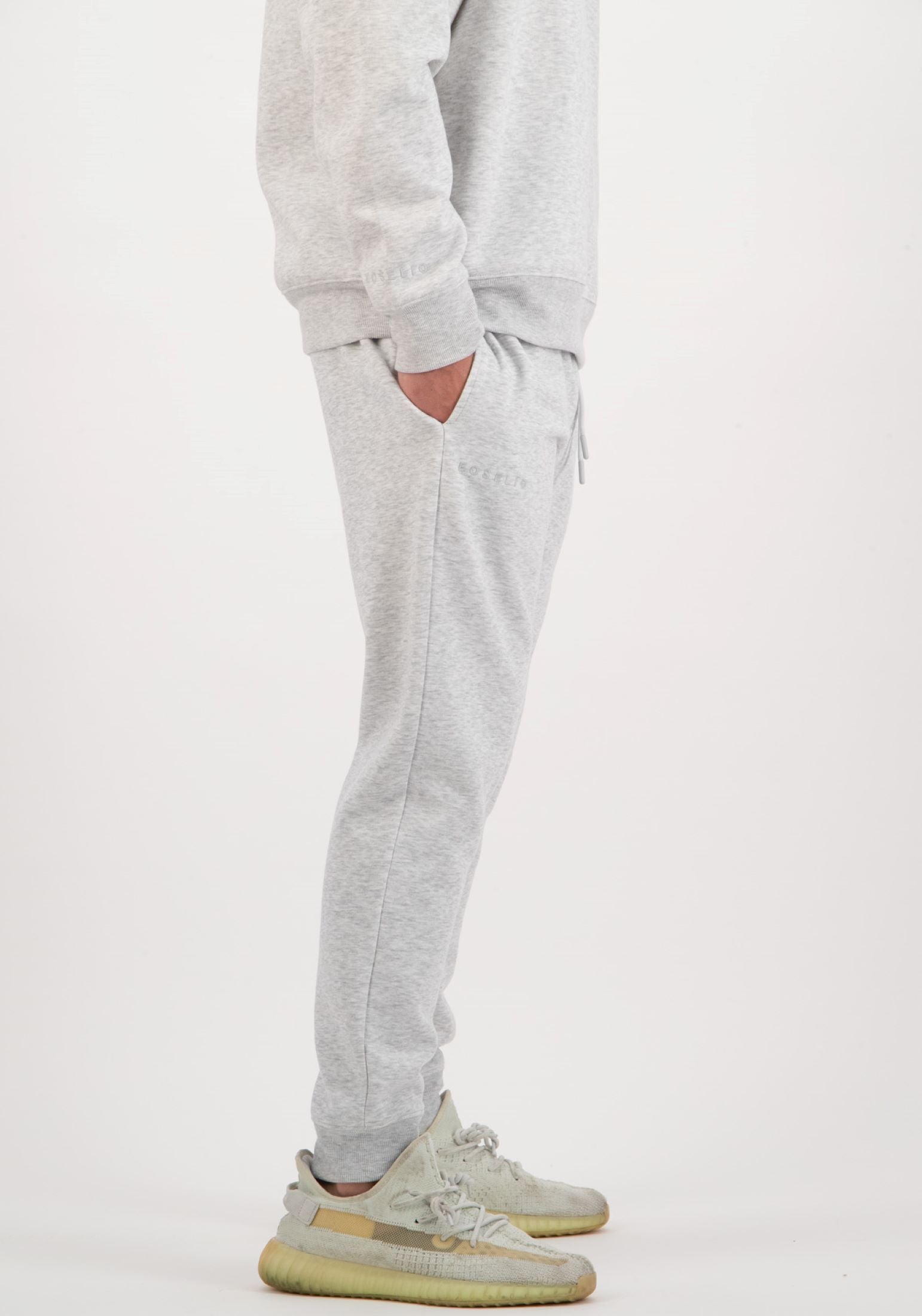 Pantalones deportivos extragrandes Luxe para mujer - Beige
