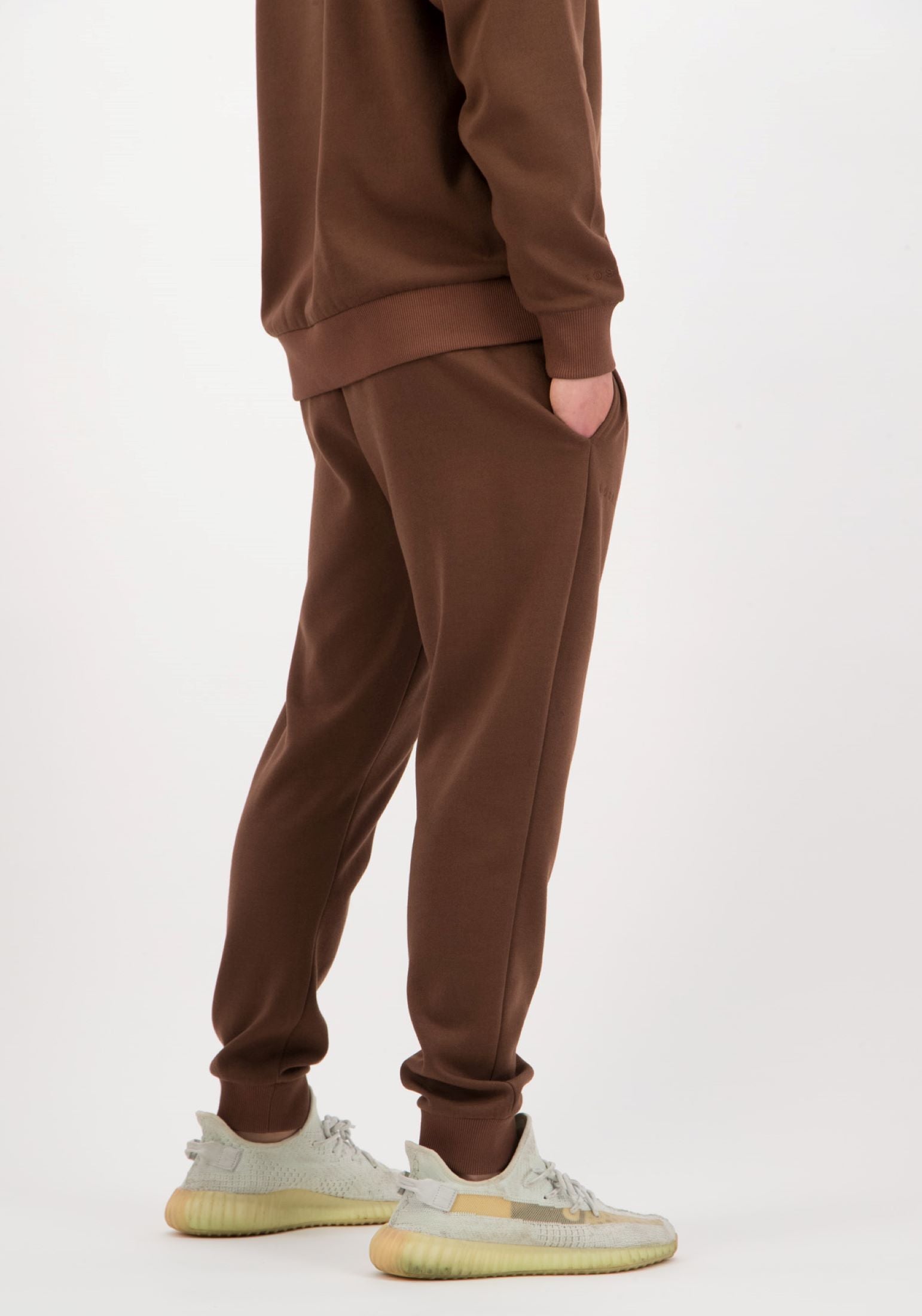 Pantalones deportivos extragrandes Luxe para mujer - Beige