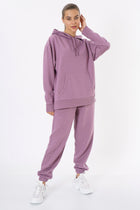 Oversized Sweatpants for Women / Plum
