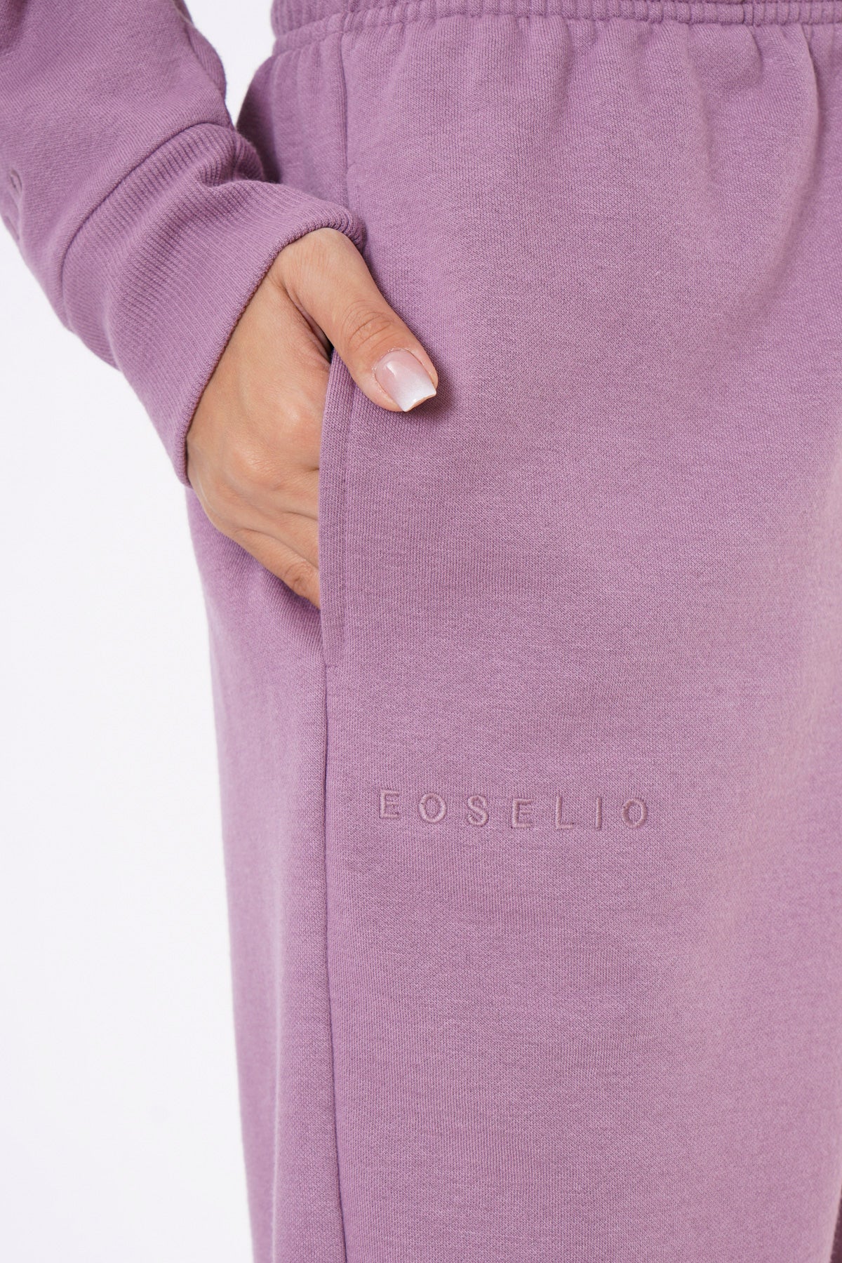 Oversized Sweatpants for Women / Plum