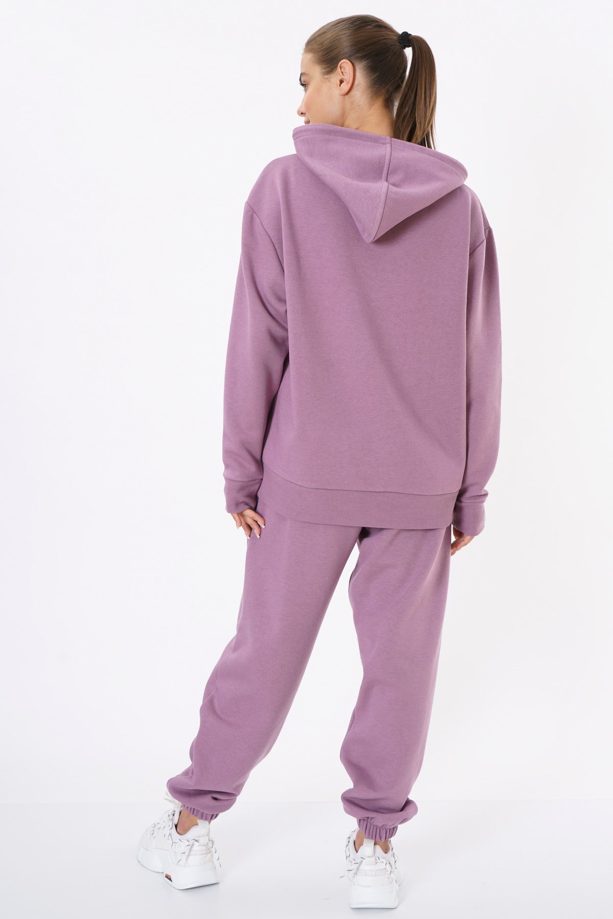 Oversized Sweatpants for Women / Plum